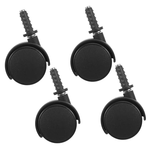 Zerodeko 4pcs Nylon Appliance Swivel Casters by Zerodeko