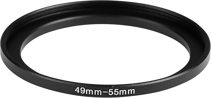49-55mm Metal Step-Up Ring Adapter Compatible - Image 3
