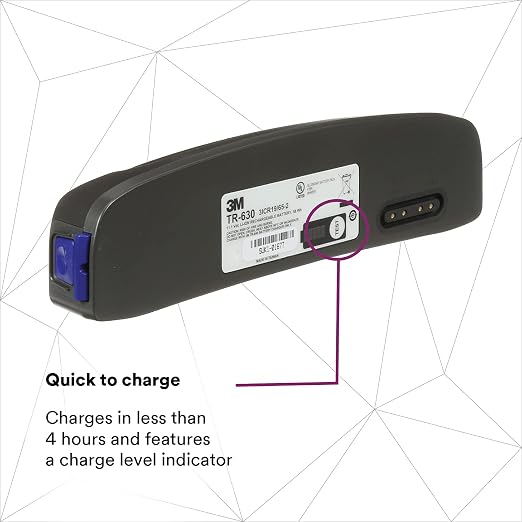 3M PAPR, Versaflo Standard Battery TR-630, - Image 3