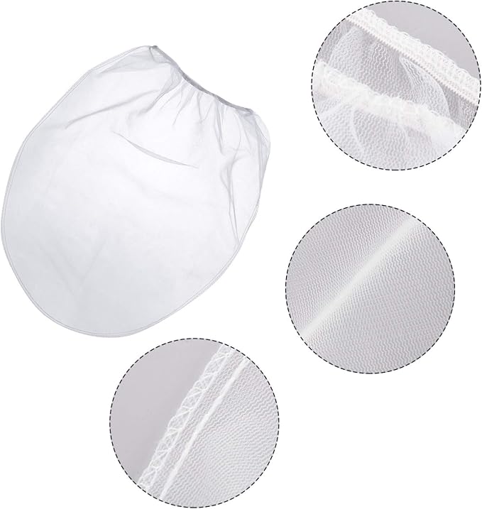Paint Strainer Bags White Fine Mesh Filters Bag Bucket Elastic Opening Strainer - Image 4