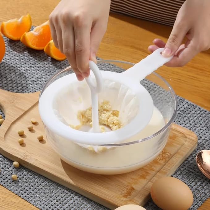 Kitchen Ultra-Fine Nylon Mesh Strainer I Filter Spoon Sieve - Image 5