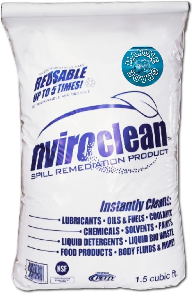 2-N-1 Water-Filtering | Super Absorbent & Encapsulant Spill Cleanup up to 216lbs - Image 2