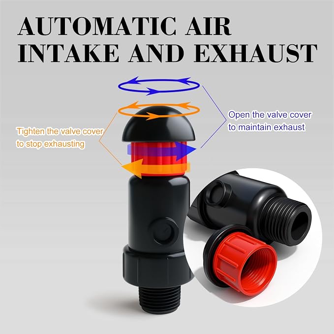 3/4 Inch Automatic Air Vent Valve | NPT Thread Connection | Continuous Venting - Image 4