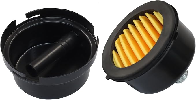2 Pcs Air Compressor Silencer, 1/4" Thread Air Compressor Intake Filter 12.5mm - Image 3