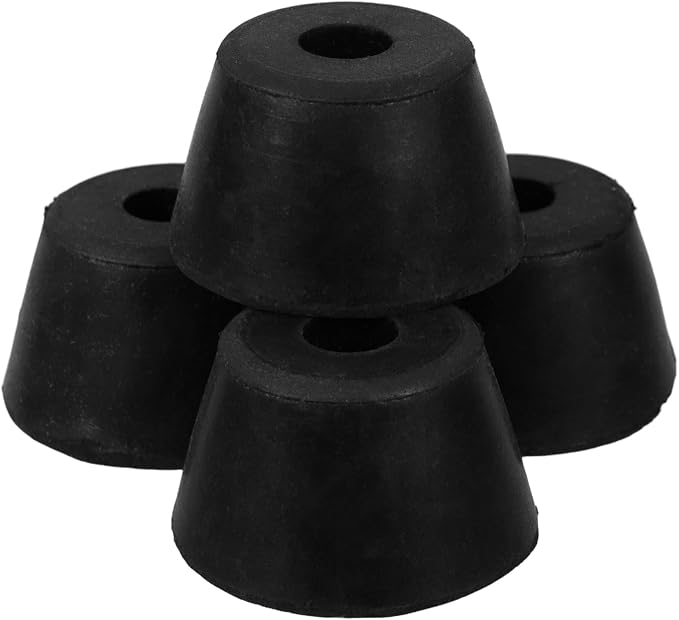 POPETPOP 4pcs Rubber Vibration Absorbing Pads Durable Anti-Vibration Foot Pads by POPETPOP