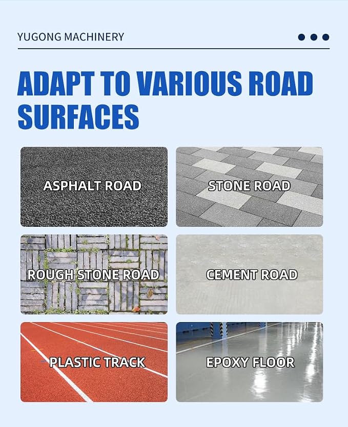 Electric Road Sweeper, Industrial Plant Sweeper, Heavy-Duty Floor Cleaner - Image 4