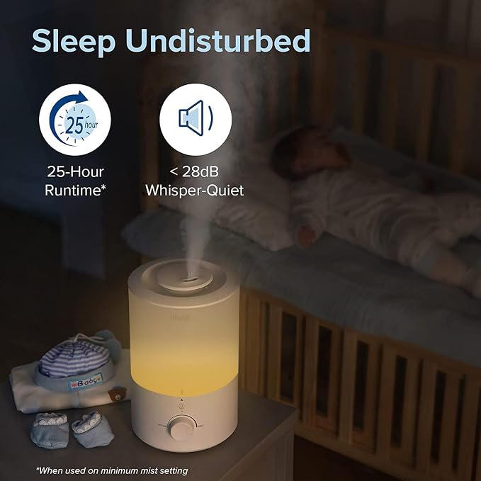 Levoit Top Fill 3L Humidifiers for Bedroom - Image 5