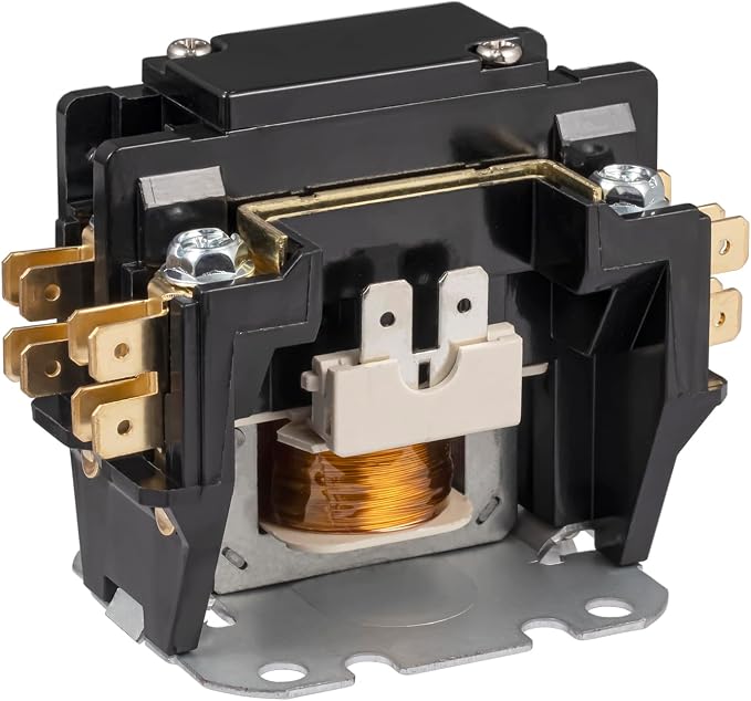 VEXUNGA 1 Pole 30 Amp 24 VAC Coil AC Contactor 1P 30A 24V 50/60Hz AC Motor - Image 2