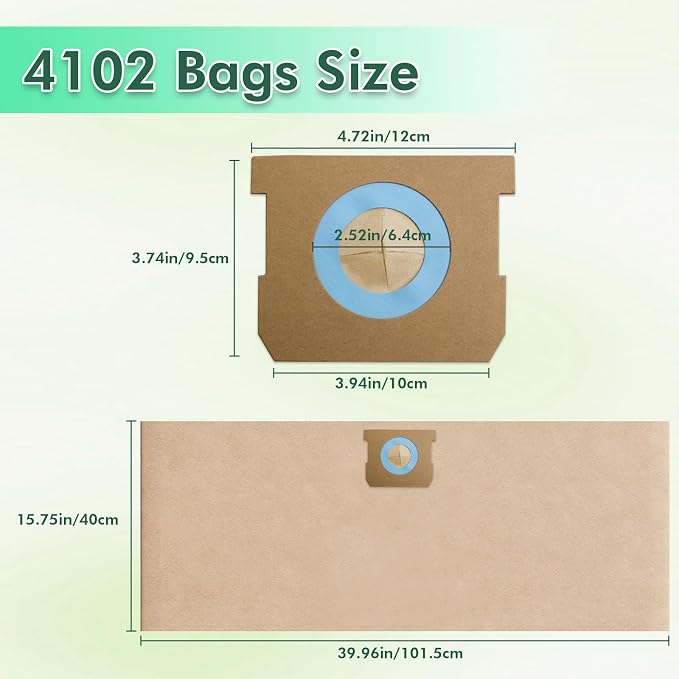 15 Pack DXVA19-4102 Vacuum Bags Compatible - Image 5
