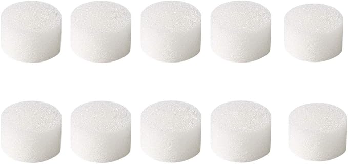 10 Pcs Replacement Sponge Filters by Valdotek