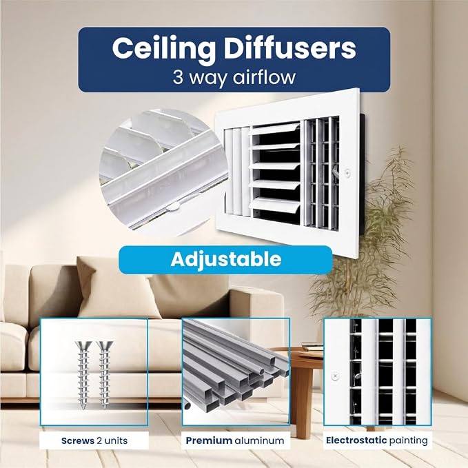 Advanced Aluminum Return Grille - Image 4