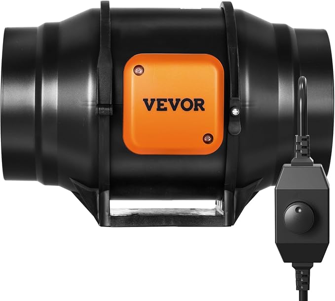 VEVOR Inline Duct Fan, 6-Inch 400 CFM - Image 9