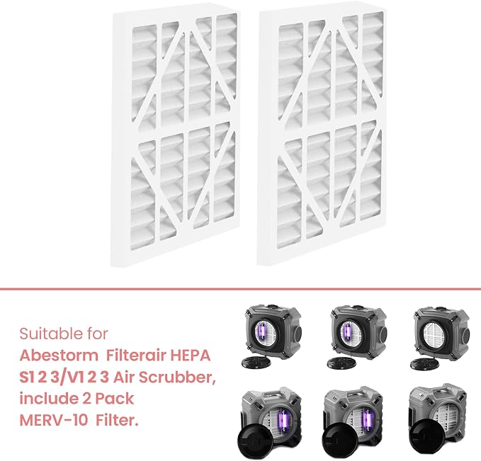 Abestorm MERV-10 Air Filter for Filteair HEPA S1 S2 S3 / Filteair HEPA V1 V2 V3 - Image 5