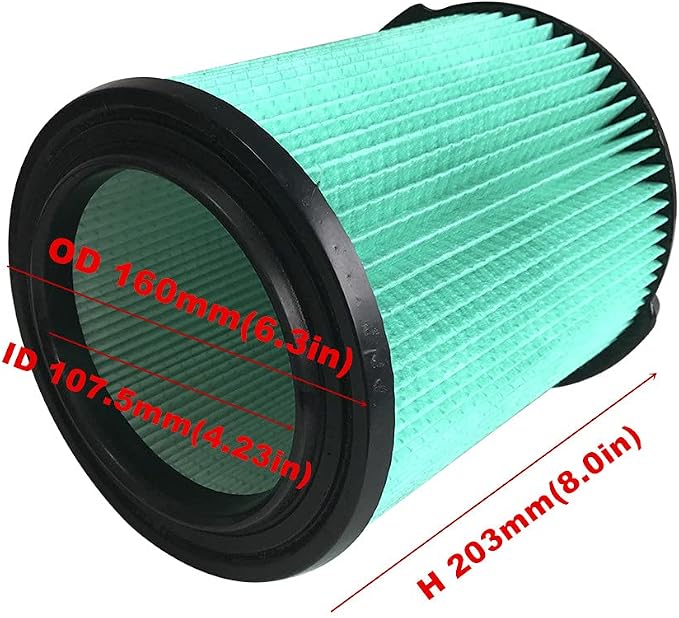 9-38753 Cartridge vacuum filter fits - Image 2