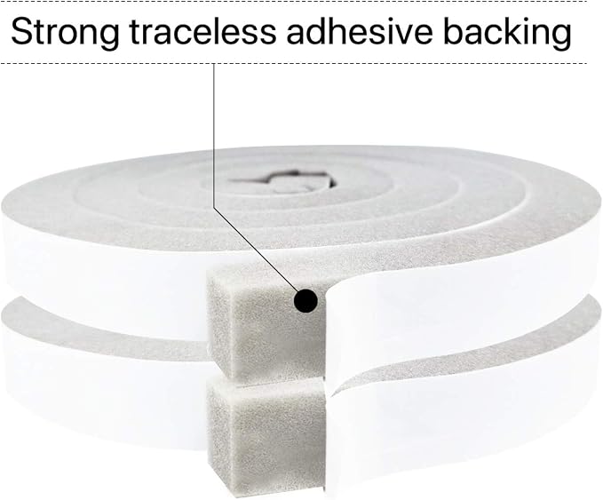 Air Conditioner Foam-2 Rolls, 1 Inch Wide X 3/4 Inch Thick Total 13 Feet Long - Image 3
