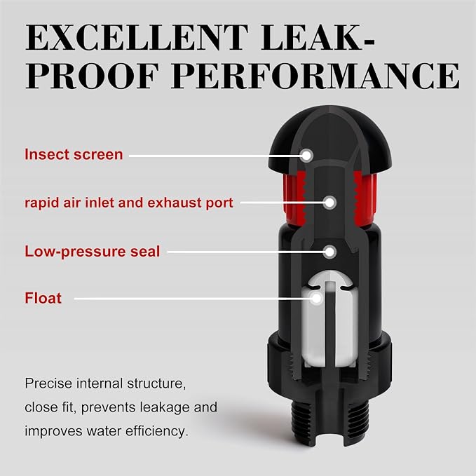 3/4 Inch Automatic Air Vent Valve | NPT Thread Connection | Continuous Venting - Image 3