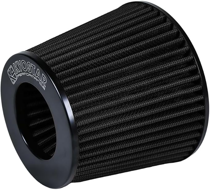 KYOSTAR Universal 3.5" High-Flow Air Filter, Reusable Cone Cold Air Intake - Image 8
