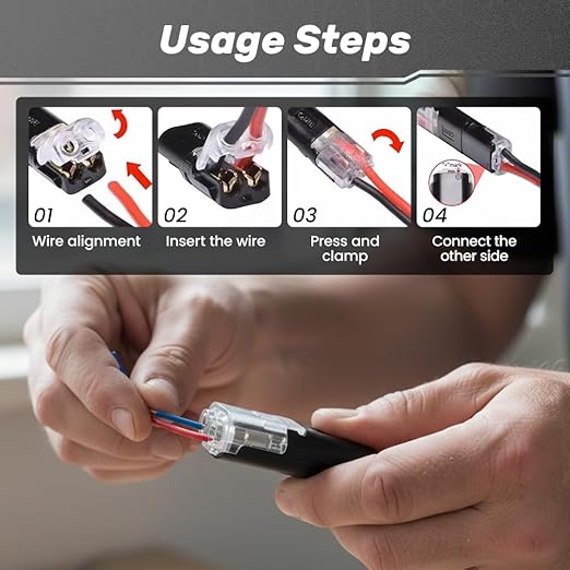 Double Wire Plug in Connector - Image 2