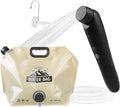 Portable Outdoor Shower, Handheld Electric Shower+8L Water Bag, IPX6 Waterproof, USB Charging, Compact and Lightweight, Suitable for Outdoor Camping, Beach Shower, Hiking, pet Bathroom