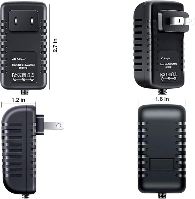 12V Adapter for Charging Muliap KJ80 K-J80 GA-120 1000 GA-1201000 Air Cleaners - Image 2