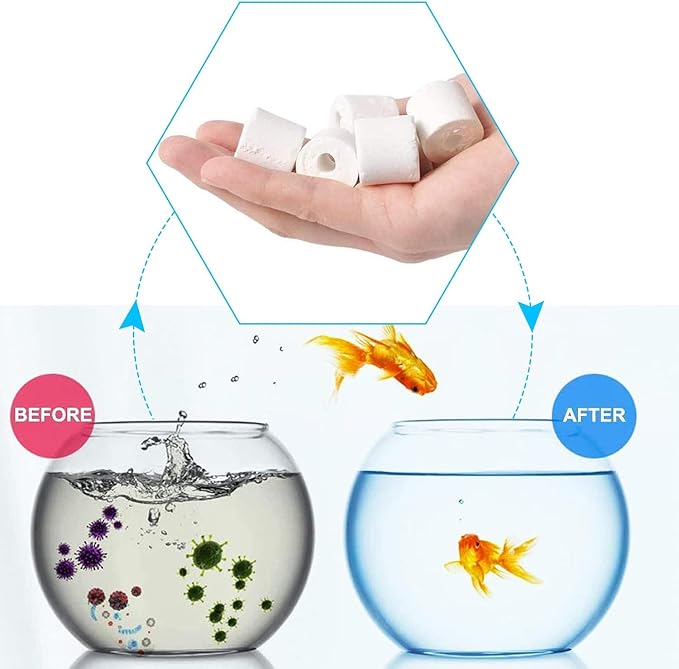 Aquarium Ceramic Ring Bio Ceramic Media Ring - Image 3