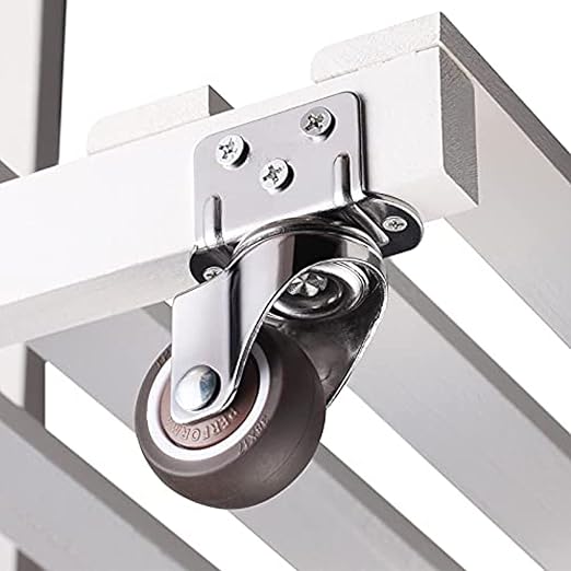 HOWDIA 1" Swivel Plate Caster Wheels - Image 7