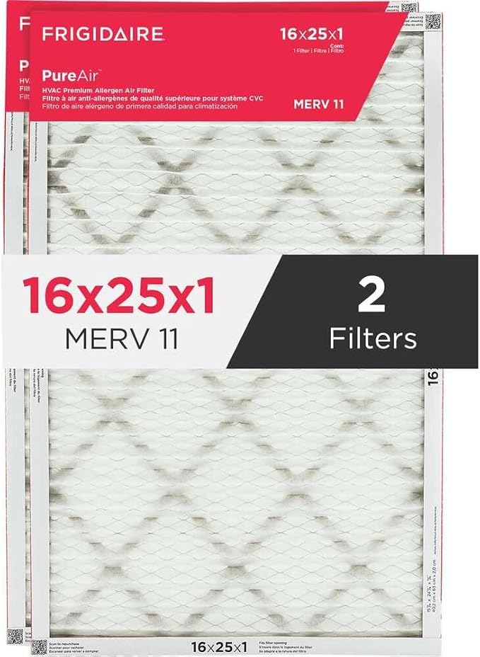 Frigidaire PureAir® 16" x 25" x 1" MERV 11 Air Filter - Image 2