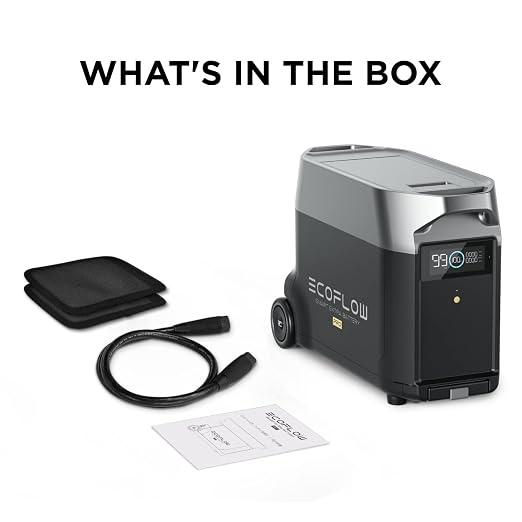 EF ECOFLOW DELTA Pro Extra Battery 3600Wh, 2.7H to Full Charge, Battery Backup - Image 6