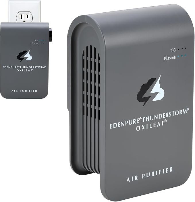 EdenPURE Thunderstorm III Air Purifier – Small Plug-In Ozone Generator & by EdenPURE%C2%AE