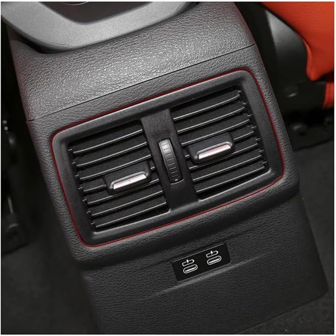 Side air conditioning grille Rear Console Air Conditioner Vent Grille Complete - Image 7