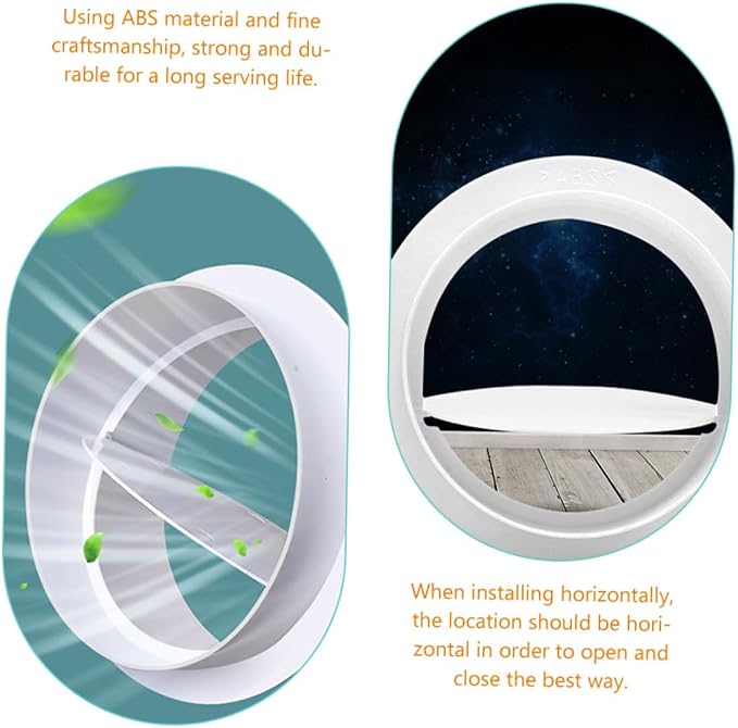 Uonlytech 3pcs Vent Blockers Air Vent Duct Connector Air Connector Pipeline - Image 3