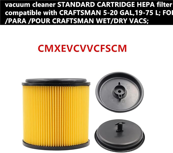 1 PACK Amigriki standard cartridge vacuum HEPA filter CMXEVCVVCFSCM compatible - Image 6