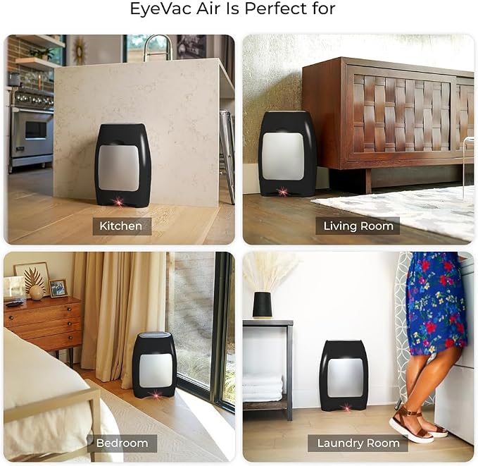 EyeVac Air 2-in-1 HEPA Air Purifier & Touchless Vacuum Automatic Dustpan - Image 7