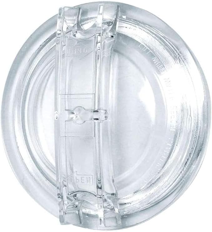 Pool Lid Replacement Thread Strainer Cover Pool Leaf Trap Sand Filter Acrylic - Image 4