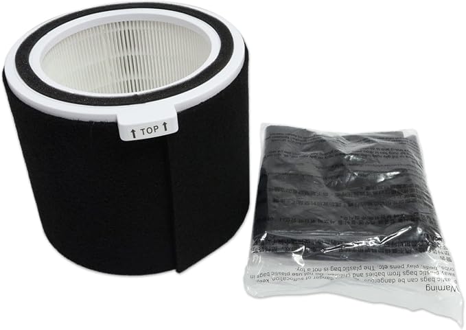 PUREBURG Replacement True HEPA Filter Kit Compatible by PUREBURG-PureYourBreath