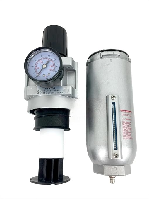 FR926A 3/4" Industrial Pressure Regulator Auto Drain - Image 5
