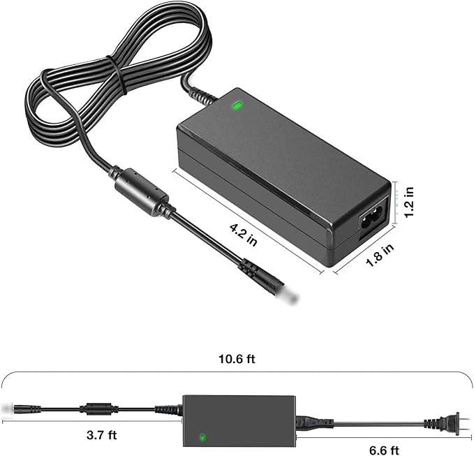 AC Adapter Replacement for 3M 1334259 TR-301N+ TR-307N+ GVP-600 TR-800 TR-656 - Image 2