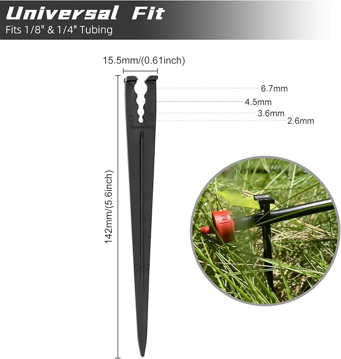 100 Pack Drip Irrigation Stakes - Image 2