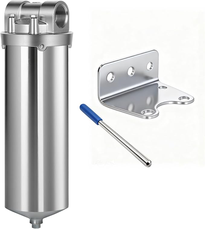 Amwater NSF/ANSI 42 Certification Stainless Steel Filter Housing by Amwater