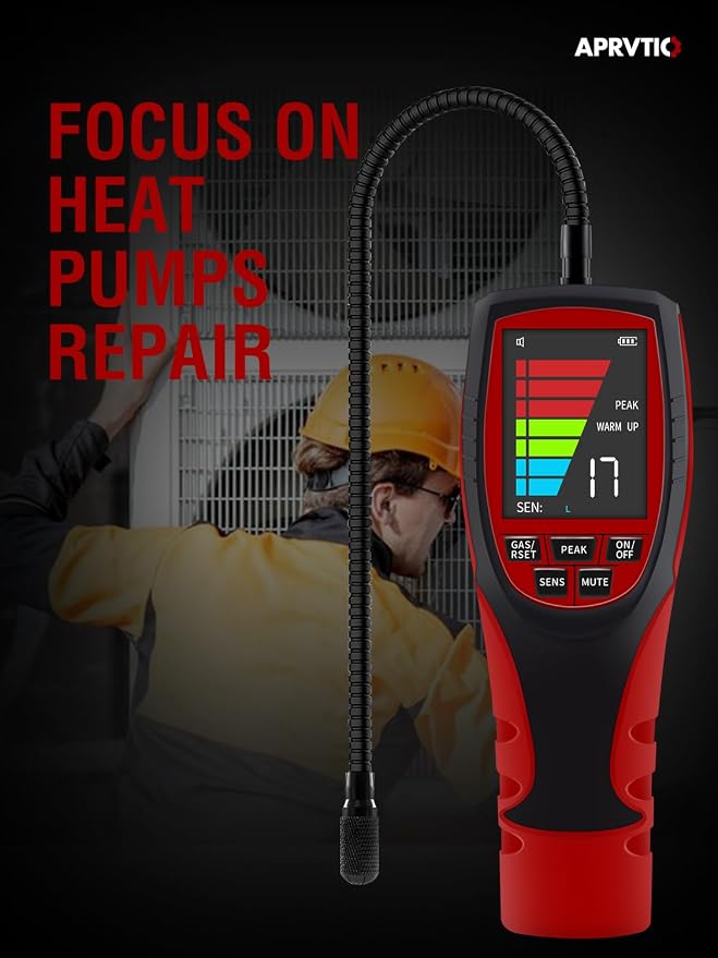 Refrigerant Leak Detector for Air Source Heat Pumps, Aprvtio ALD-200 PRO ASHP - Image 6