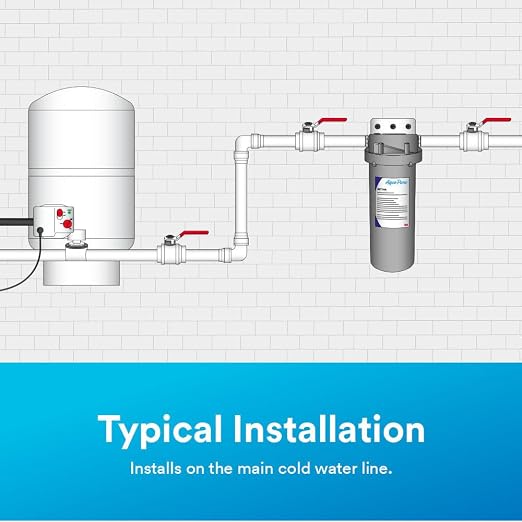 3M Aqua-Pure Whole House Std. Dia. Stainless Steel Filter Housing SST1HA. Heavy - Image 4