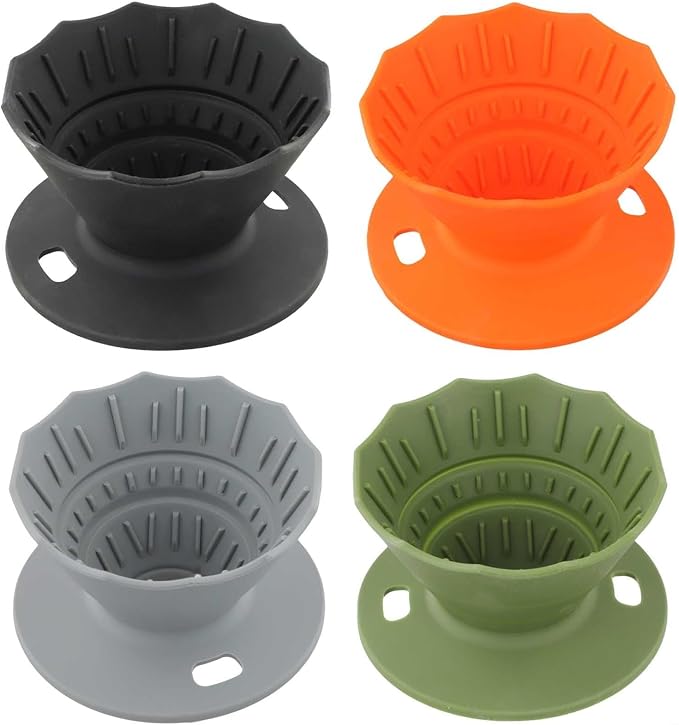 Portable Coffee Dripper, Silicone Collapsible Design - Image 6
