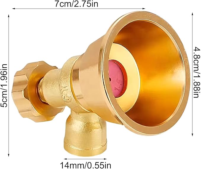 Hose Nozzle, Heavy Duty High Pressure Adjustable, Garden Spray Nozzle Hose Attachment for Plant Watering, Seedling Cultivation, Flower Care, Pet Showering, Irrigation, Lawn