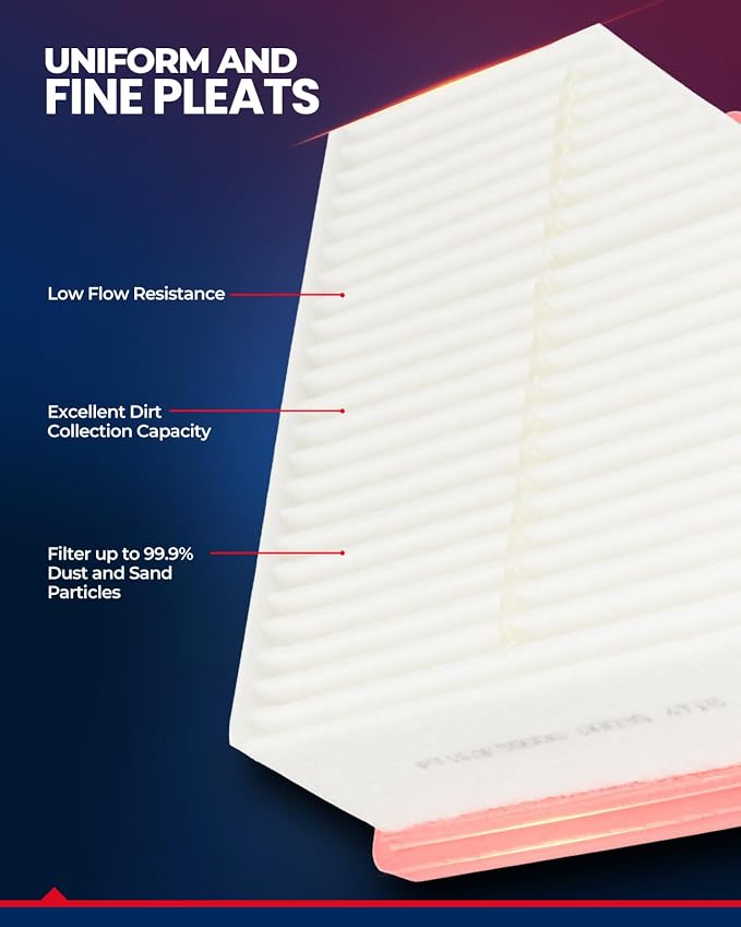 KAX Engine Air Filter, CA12967 Replacement - Image 3