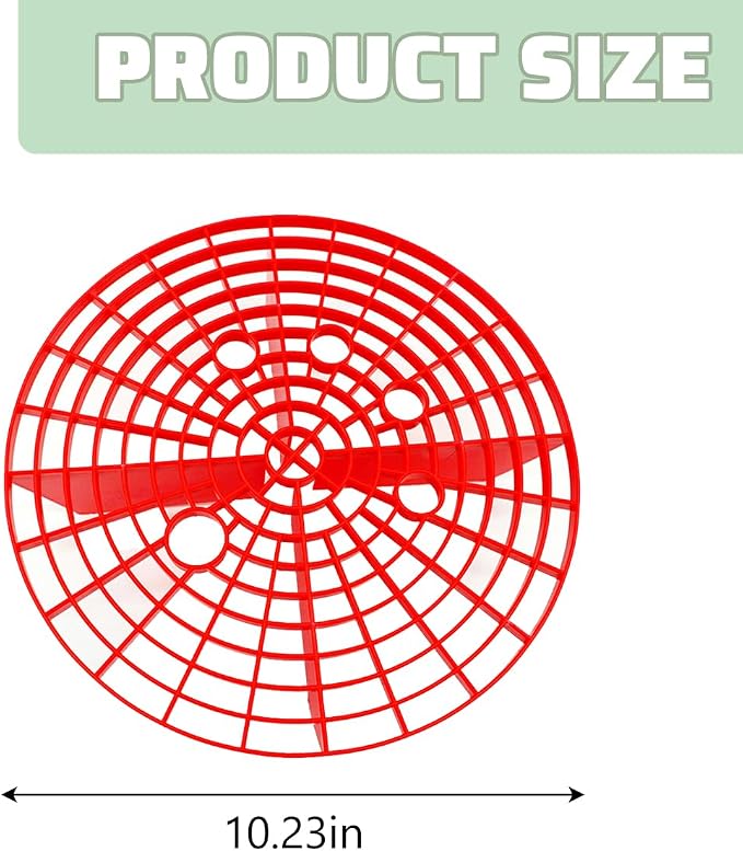 Car Wash Bucket Grit Trap Inserts, Vehicle Detailing Wash Filter - Image 2