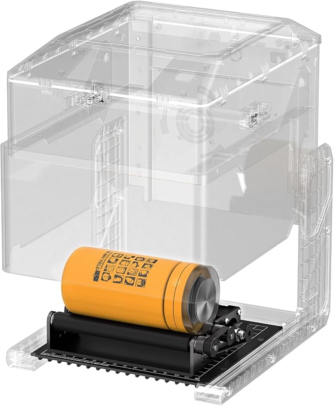 Algolaser Rotary Roller for Pixi Laser Engraver – Y-Axis Rotary Module for by AlgoLaser