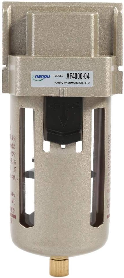 Moisture Trap Air Filter, 1/2 Inch Air Filter Compressor Water Moisture Trap - Image 7