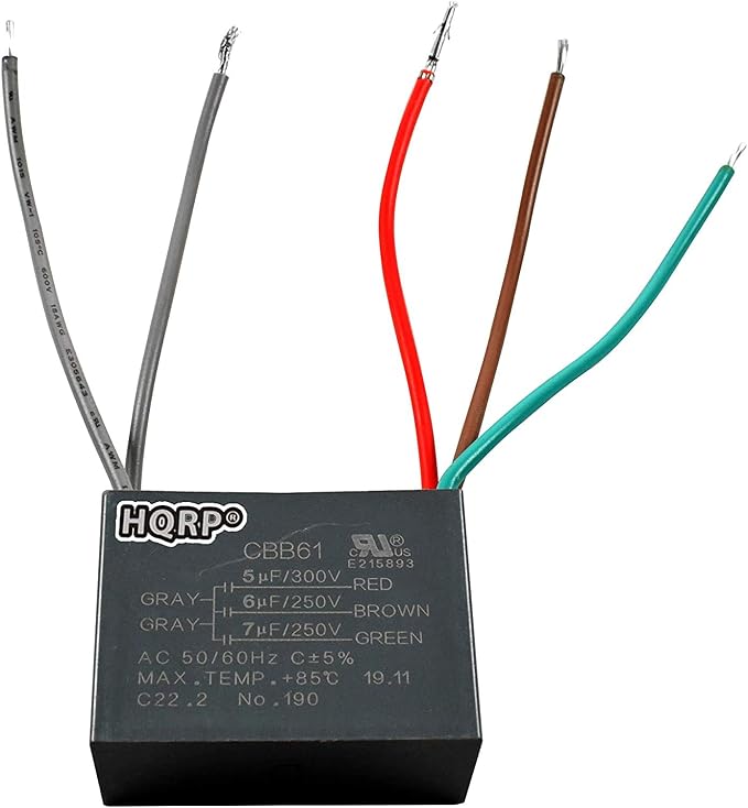 HQRP Capacitor CBB61 Compatible - Image 2