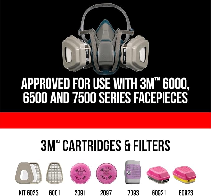 3M™ Particulate Filter 5P71, 3 Pairs per Pack - Image 7