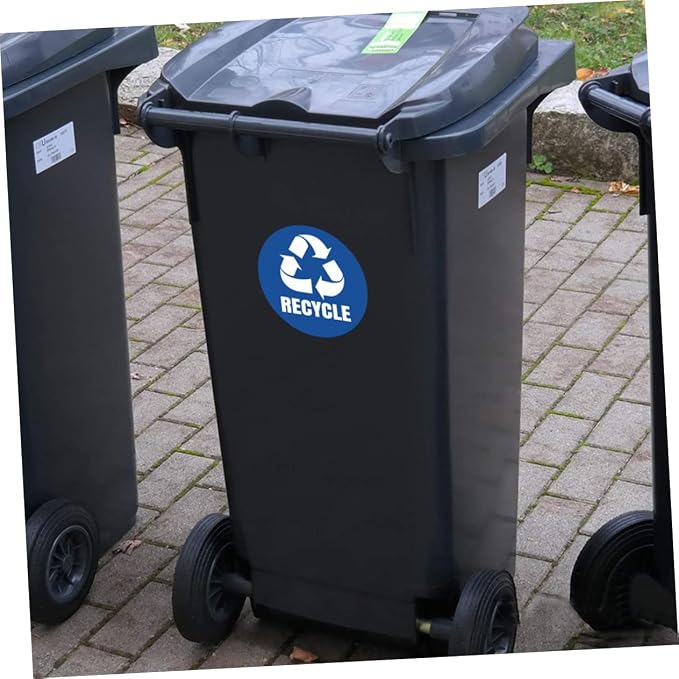 Recycle Decals for Trash Can Waste Bin Sticker Waste Sorting Decals Remind - Image 6